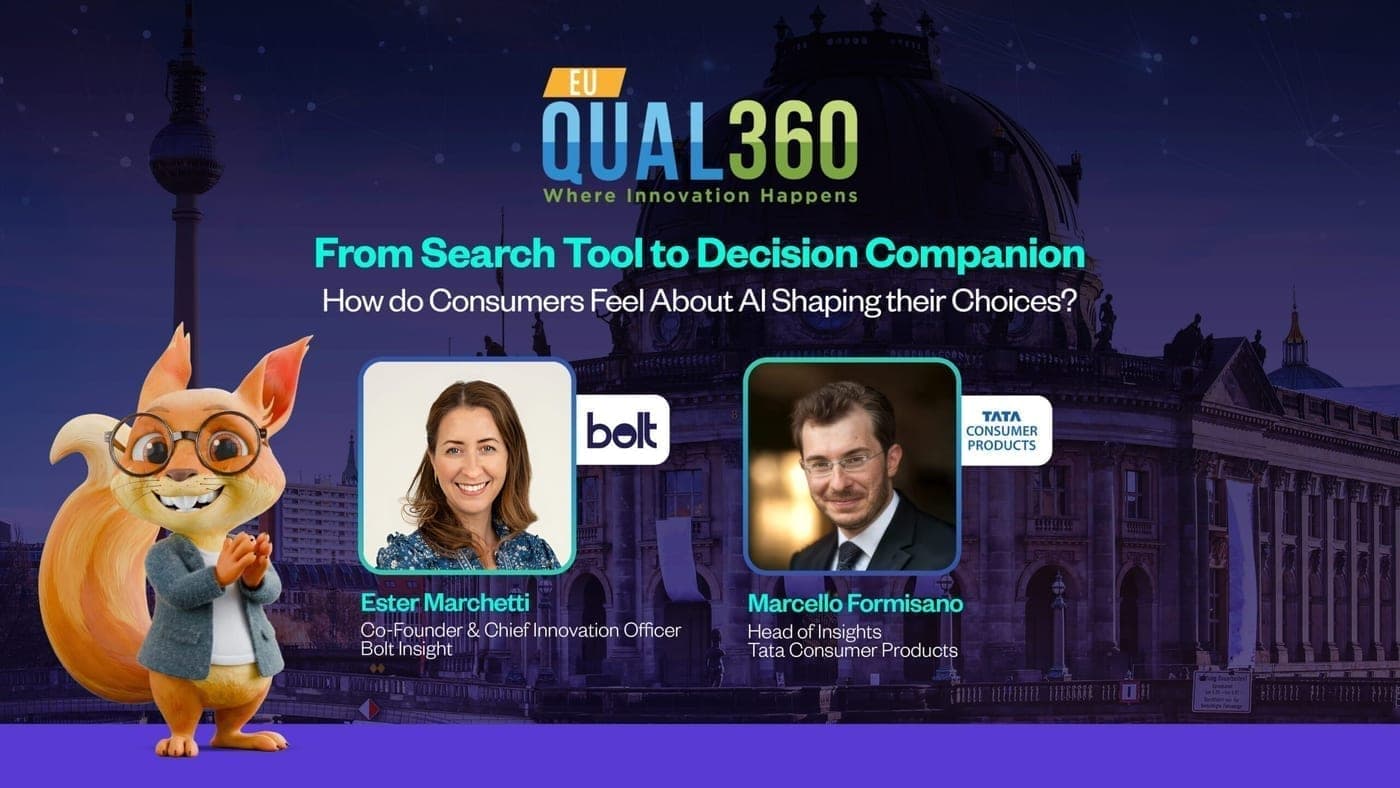 Bolt Insight & Tata Consumer Products at QUAL360 EU 2026